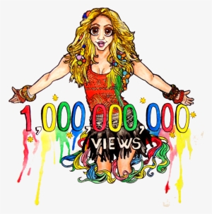 Shakira Drawing Interview
