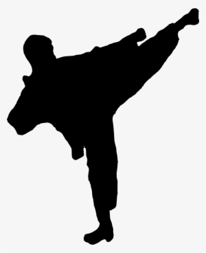 Clip Library Download Silhouette At Getdrawings Com - Kung Fu Vector Png
