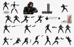 Click For Full Sized Image Winter Soldier - Winter Soldier Avengers Alliance Png