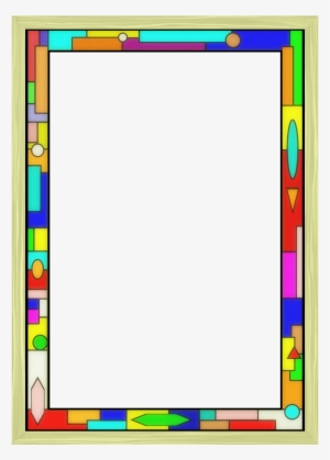 Clipart Stained Glass Border - Stained Glass Border Clipart