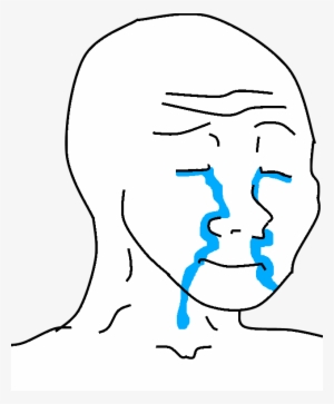 Crying Meme Face Png - Free Transparent PNG Download - PNGkey
