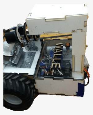 Walle Is An Autonomous Custom Made, Laser Cut Rover - Wall-e