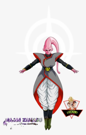 Majin Zamasu Marged Absorbed On Deviantart Png Fem - Super Buu Absorbs Zamasu