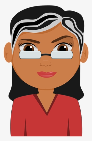 Delfina Martinez's Profile Photo - Woman With Glasses Cartoon