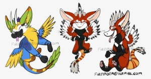 Secret Rio And Akuma Badge Trade - Cartoon
