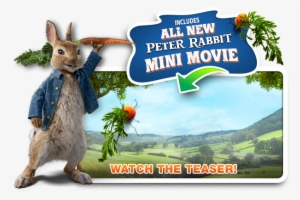 Play Watch The Teaser - Peter Rabbit Mini Movie