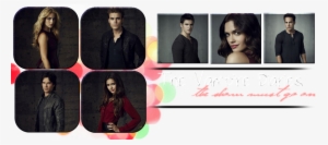Vampire Diaries Tv Show Art 32x24 Poster Decor