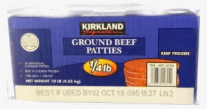 Ground Beef Patties 40ct Af Req - Kirkland Laxaclear, 30 Daily Doses, Polyethylene Glycol