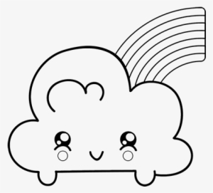 Drawing Cloud 54 - Kawaii Cute Coloring Pages