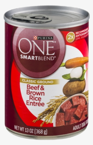 Purina One® Smartblend Adult Dog Food Classic Ground - Purina One Smartblend Classic Ground Beef & Brown