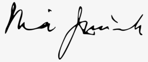 Open - Muhammad Ali Jinnah Signature