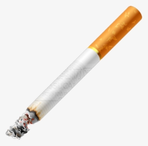 Picture Stock Tobacco Icon Transprent Png Free - Lit Cigarette Transparent