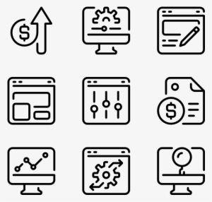 Business And Seo - Manufacture Icon