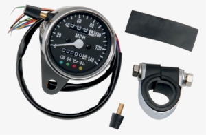 Drag Specialties - Drag Specialties 2.4in. Mini Mechanical Speedometers