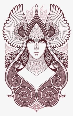 Fancy A Touch Of The Divine As A Tattoo Sleeve Or Back - Norse Valkyrie Tattoo Designs
