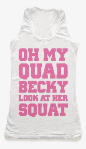 Oh My Quad Becky Look At Her Squat - Run Because I Really Like Wine Pillow Case