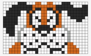 Duck Hunt Laughing Dog Perler Bead Pattern / Bead Sprite - Perler Bead Duck Hunt