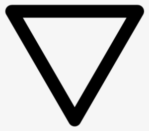 Yield Sign Vector - Hand Drawn Triangle