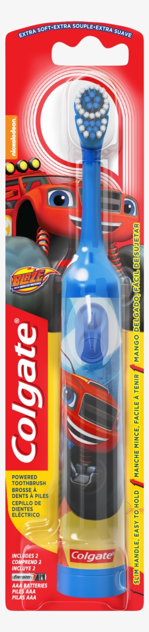 Colgate Kids Powered Toothbrush, Blaze And The Monster - Colgate Blaze And The Monster Machines Toothbrush