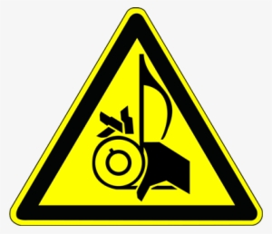 Image Of Yield Sign With Iconic Representation Of Musical - Explosion Sign Clipart