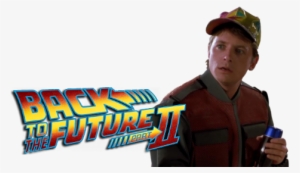 Back To The Future Part Ii Movie Image With Logo And - Back To The Future Transparent