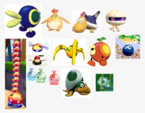 Paper - Super Mario Sunshine Characters List