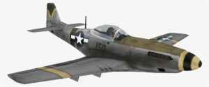 P-51 Mustang Model Waw - North American P-51 Mustang