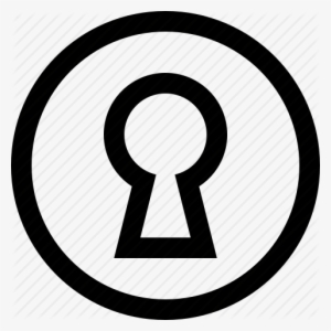 Key Hole Png - Back To Top Icon Png