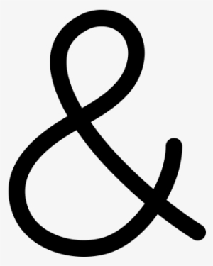 Ampersand By Icon Island From Noun Project - Letter E In Cursive