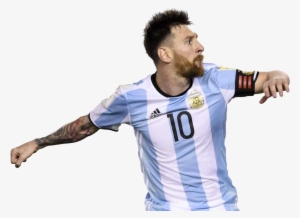 Lionel Football Render Footyrenders - Argentina Leo Messi Png