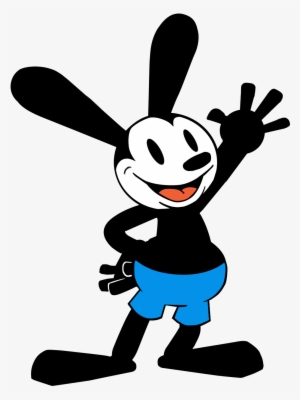 Jpg Free Stock Bronco Drawing Animated - Oswald The Lucky Rabbit Logo