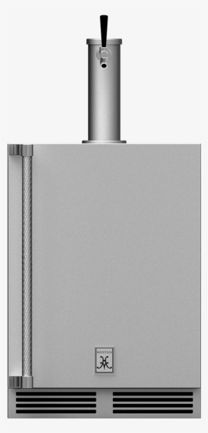 24 Single Faucet Beer Dispenser - Hestan Gfdsr241 Keg Cooler - 23.9" - 5.2 Cu Ft - Stainless
