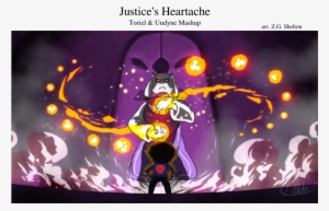 Justice's Heartache Sheet Music Composed By Arr - Undertale Asriel And Frisk