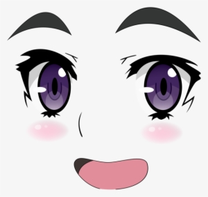 Dio Face Png Svg Royalty Free Library - Png Anime Girl Face