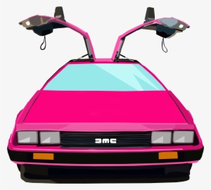 Deloreanredfoo Delorean - Pink Delorean