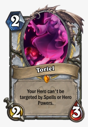 In The Game, Toriel Wants To Protect The Main Character - Gnomeferatu Hearthstone