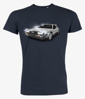 Delorean T Shirt Stanley T Shirt Navy