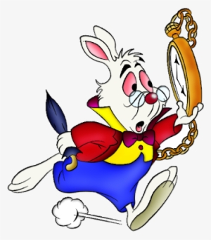 Alice In Wonderland Disney Clip Art Images Free To - White Rabbit Alice In Wonderland
