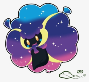 Cosmicott, A Fusion Cosmog Whimsicott - Cosmog Fusion