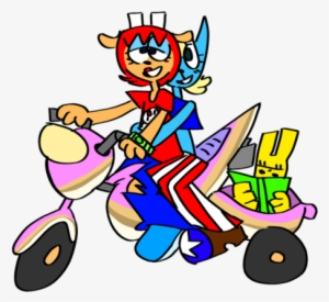 Reminder That Lammy Has A Motorcycle And She Likes - Cartoon