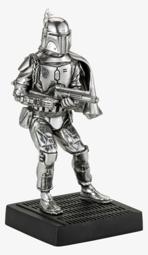 Boba Fett Figurine Pewter Collectible - Star Wars Boba Fett Figurine