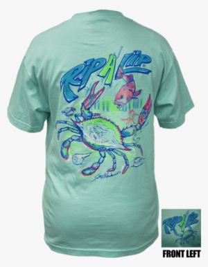 Blue Crab Shirt - Sleeve