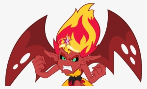 Satan Clipart Animated - Sunset Shimmer Demon Png