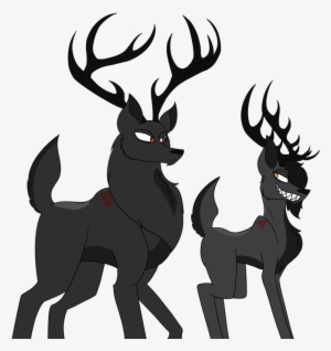 satanic drawing rad - satan deer