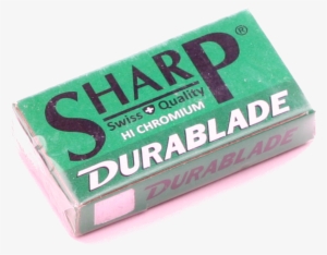 10 Sharp Double Edge Razor Blades - Sharp Stainless Blades By Sharp (10 Blades)