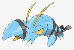 Clauncher Is A Brand New Water-type Pokémon That Appears - Blue Crab Pokemon