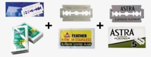 Derby/feather/astra Double Edge Razor Blades - Astras Stainless Blades 5 Count