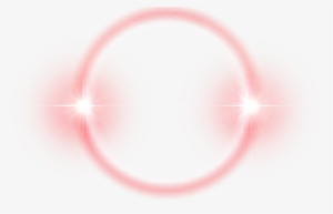 flares on a glowing circle - circle lens flare png