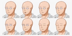 [ Img] Saitama's Derp Face - Saitama Sprites