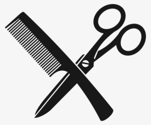 Scissors And Comb Png Picture Freeuse - Comb And Scissors Clipart